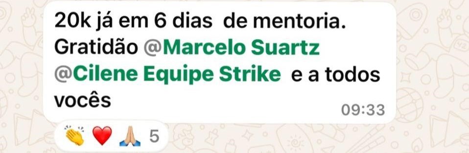 Letícia Guedes · R$20.000 em 6 dias de mentoria