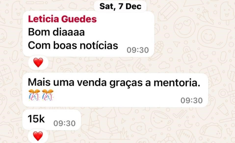 Letícia Guedes · R$15k + meta de R$50k no mês